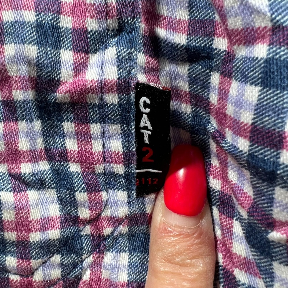 Ariat FR Mercer Work Shirt Men's M Multi Plaid Button Front Flame-Resistant CAT2 - Picture 14 of 16